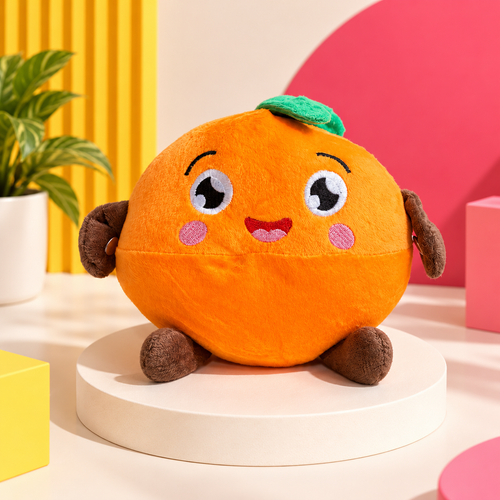 Interactive Musical Fruit Plush, Choose Your Favorite 🍓🍊🍏
